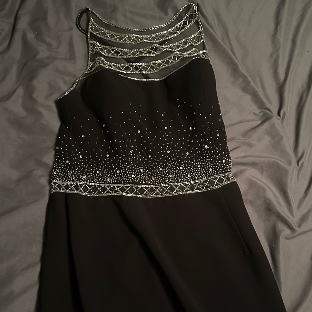 Long dress with gems